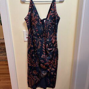 Averie - Halley Draped Midi Dress